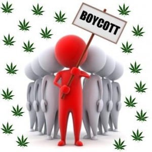 cannabis boycott