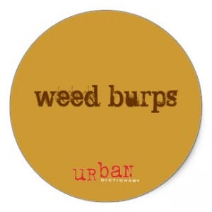 marijuana burps