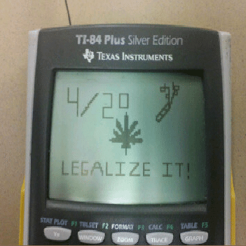 420 Math Calculator Display