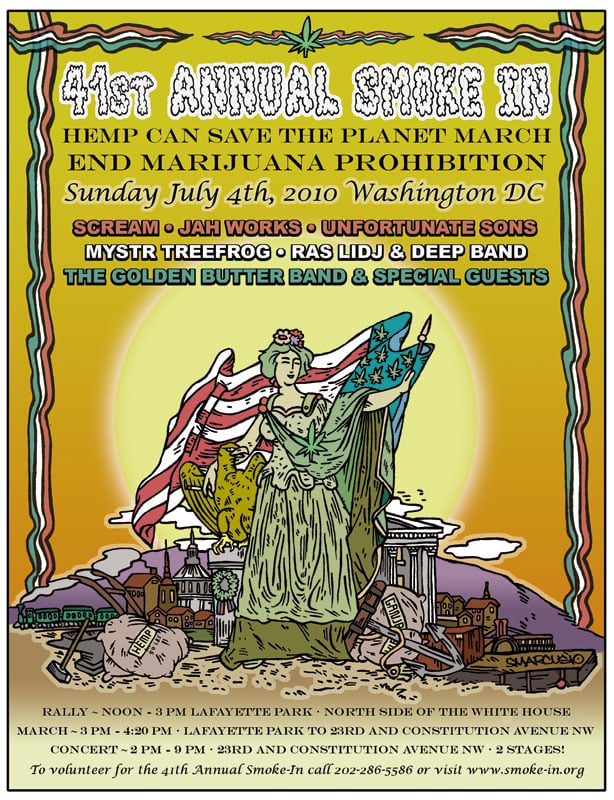 Annual Marijuana Rally To Be Held In Washington DC - The Weed Blog