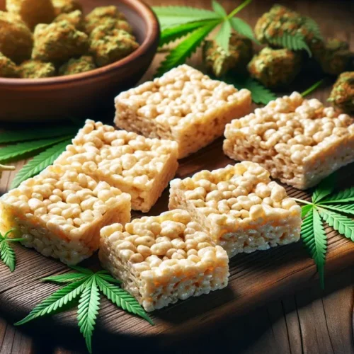 marijuana rice krispie treat