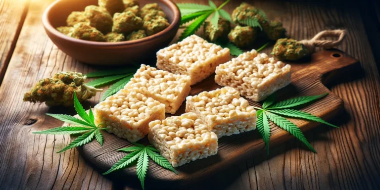 marijuana rice krispie treat
