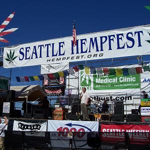 Seattle Hempfest cannabis comedy night
