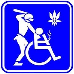 Wheelchair man busted marijuana