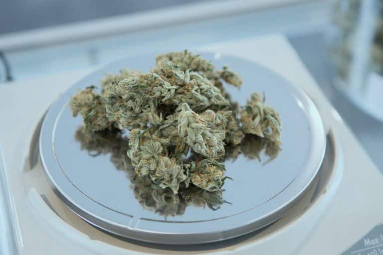 A small digital scale can be used to determine how many grams make an ounce of weed.