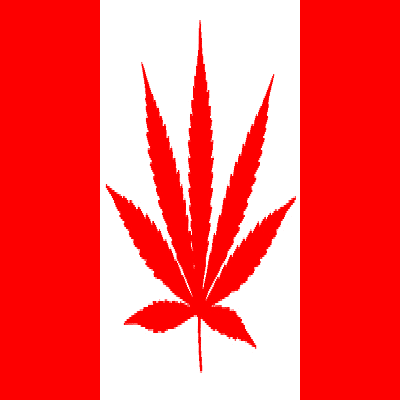 canada marijuana flag