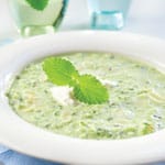 chilled cucumber soup with marijuana