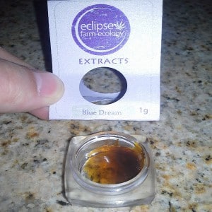 eclipse farmecology blue dream wax cannabis marijuana extract extracts