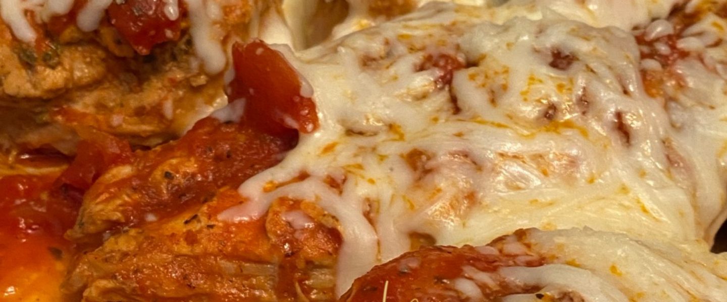 cannabis infused chicken parmesan