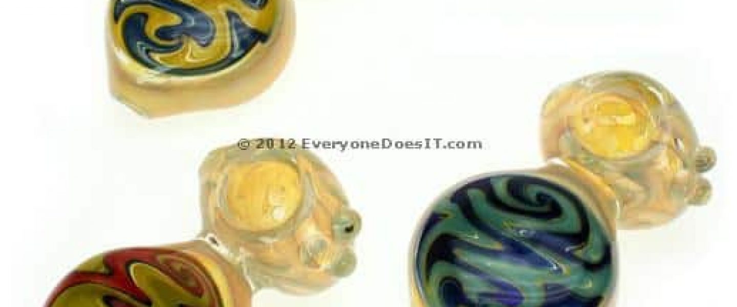 420 Disc Fatty Spoon Pipe with Switchback