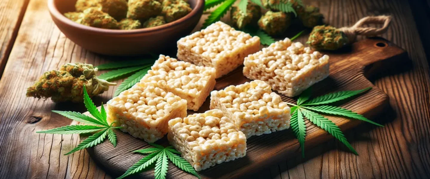 marijuana rice krispie treat