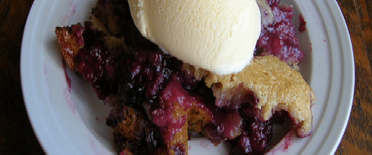 cannabis berry cobbler