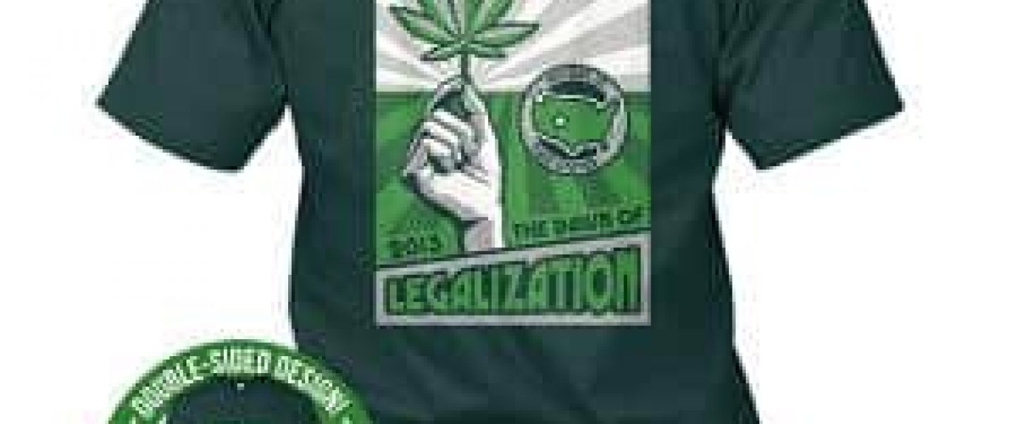 dawn of legalization norml tshirt