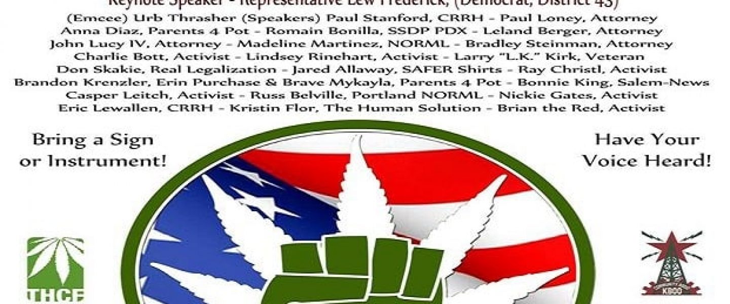 global cannabis march portland