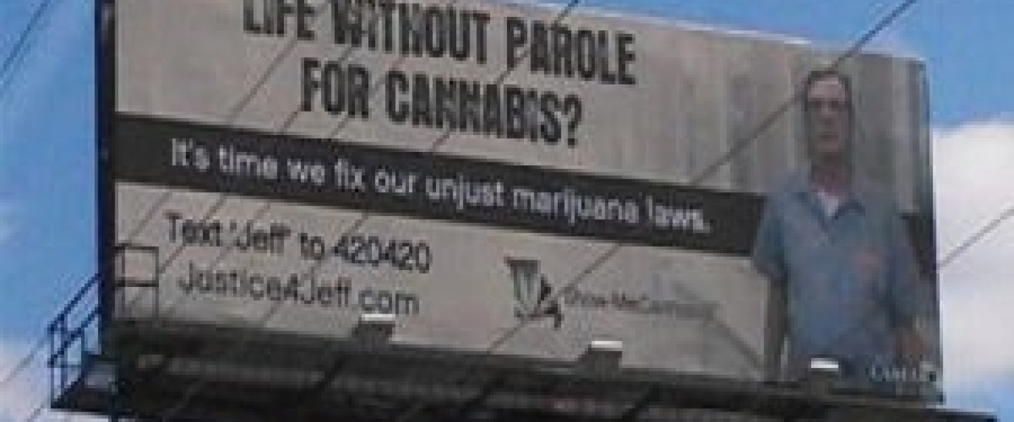 jeff mizanskey marijuana billboard missouri
