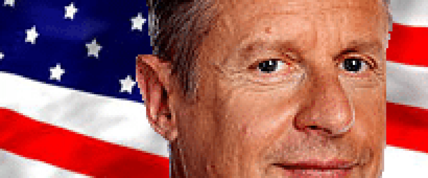 Gary Johnson US flag