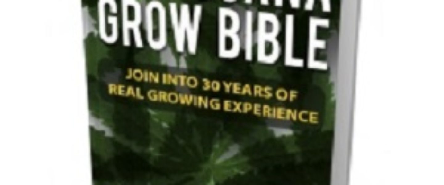 marijuana grow bible book
