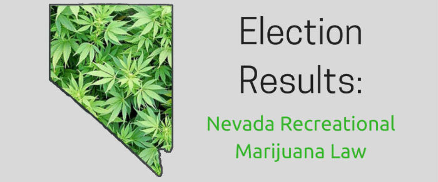nevada marijuana legalization, election 2016, election results