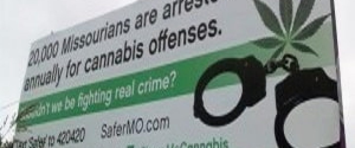 saint louis marijuana billboard