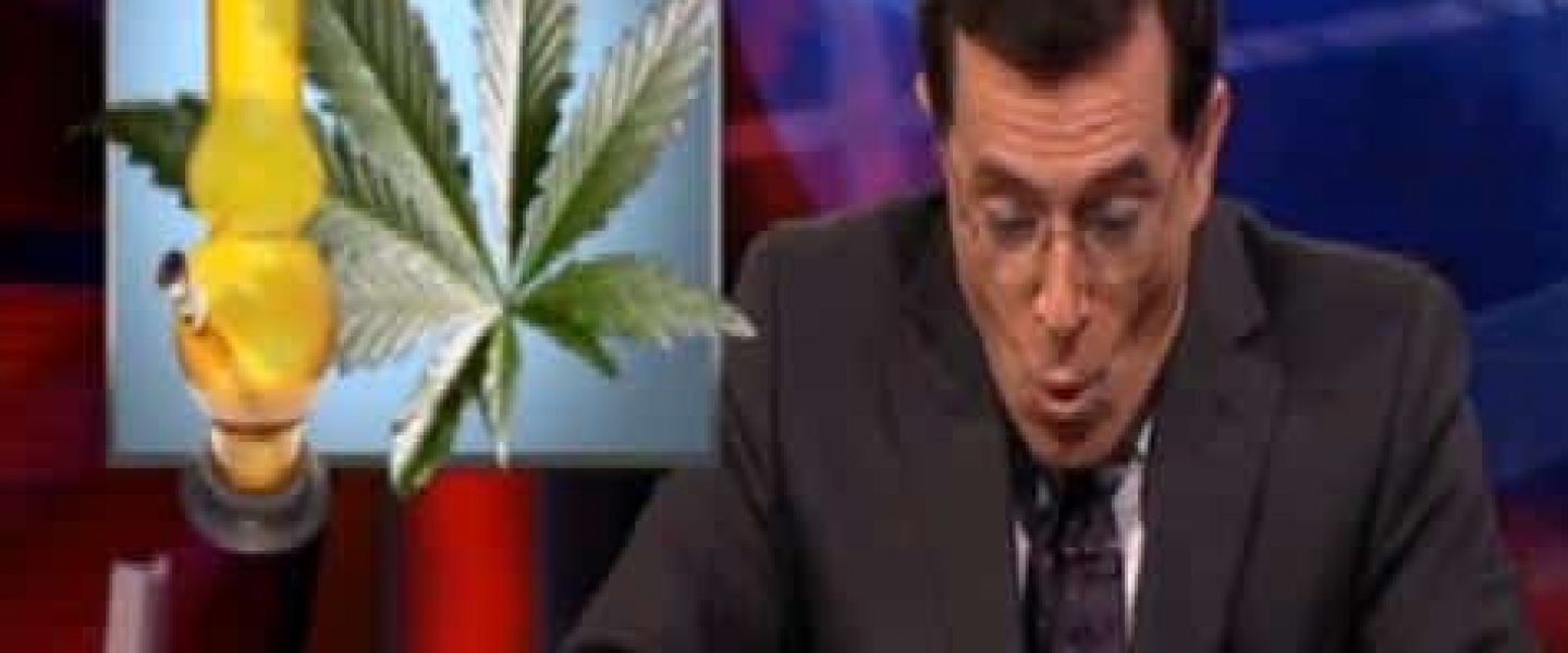 stephen colbert marijuana