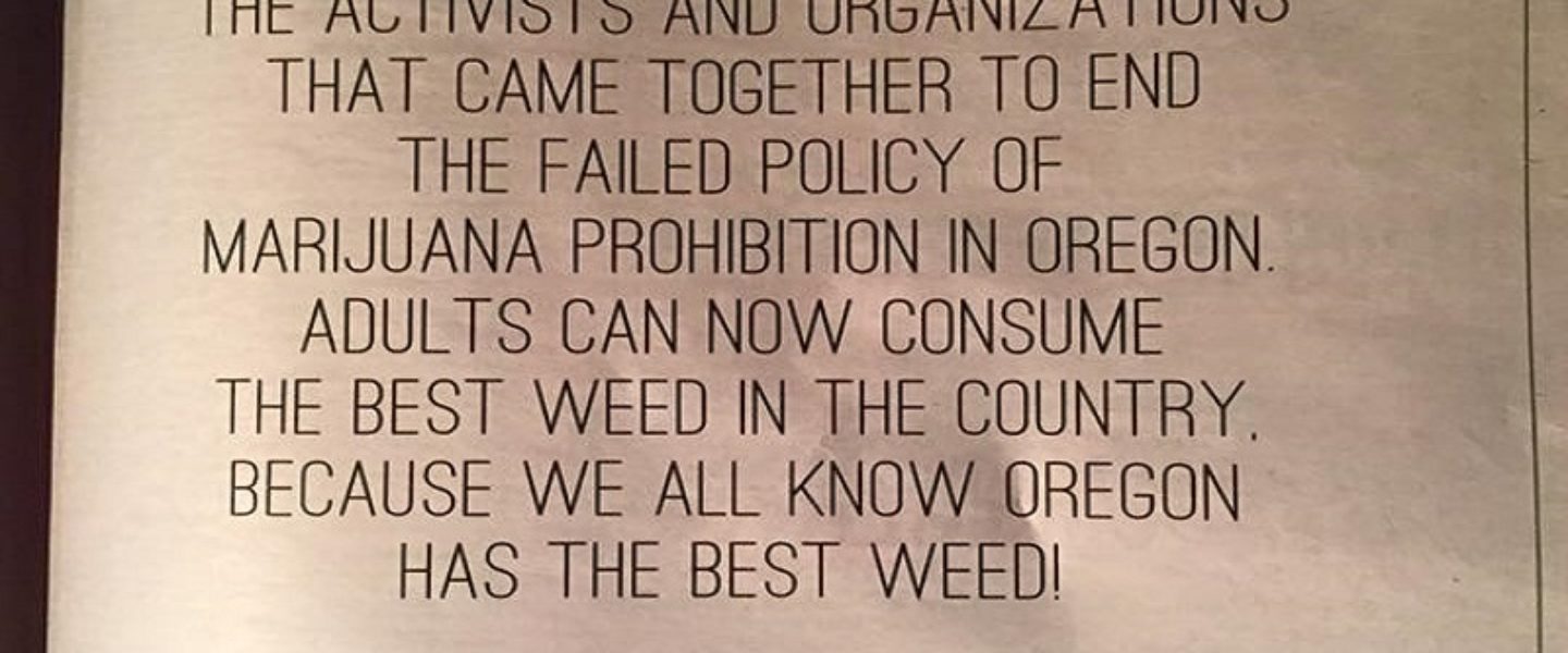 weed blog willamette week marijuana legalization