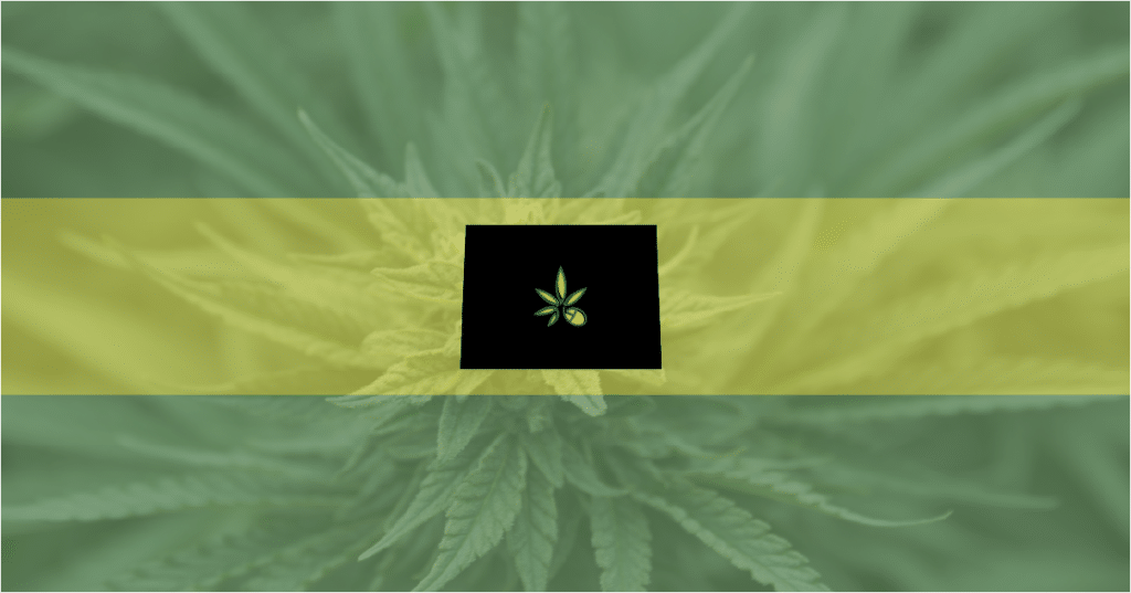 Picture of Colorado state—the governor recently signed a bill that effectively doubles the amount of cannabis possession the is permissible.