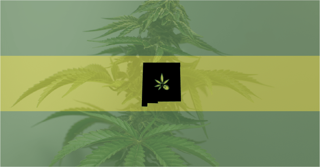 Image of the state of New Mexico—the governor will likely be signing recreational marijuana bills into law.