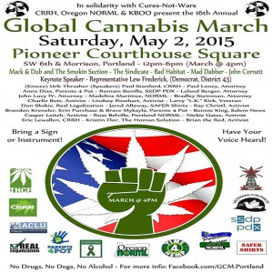 global cannabis march portland