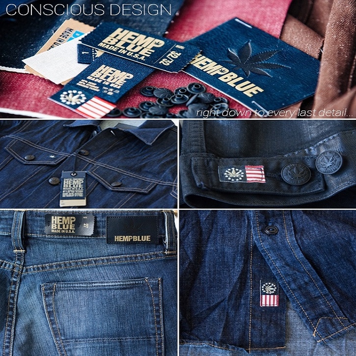hemp blue jeans denim clothing kickstarter