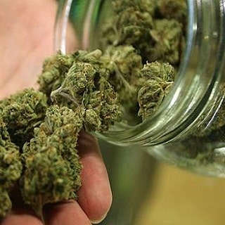 marijuana jar
