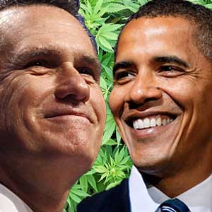 obama romney marijuana