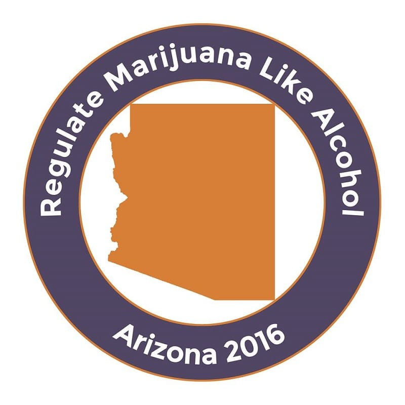 regulate marijuana like alcohol, Arizona, 2016