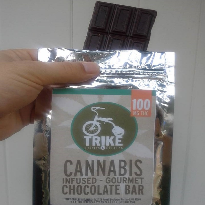 trike edibles and elixirs cannabis chocolate bar
