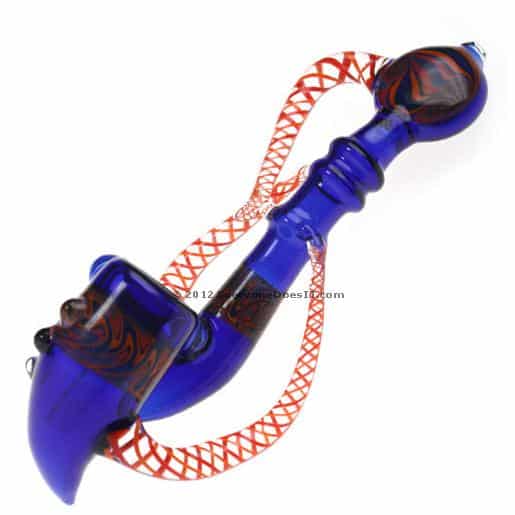 weed star heady glass pipe - tentacles