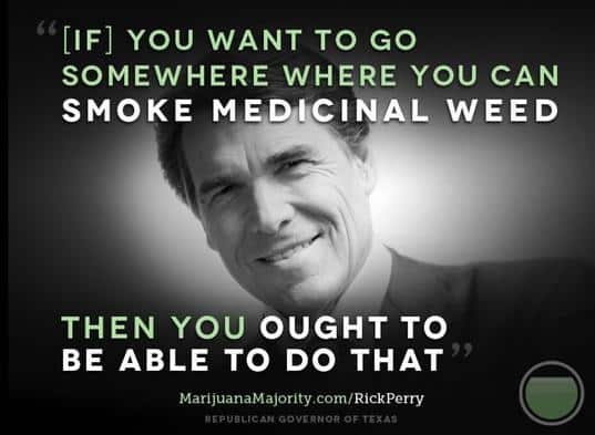 rick perry marijuana reform